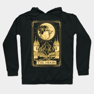 The Moon Tarot in Gold Hoodie